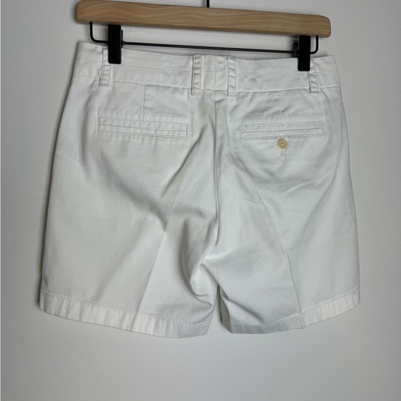 J CREW CHINO WHITE SHORTS Cotton Size 0 - Picture 4 of 9